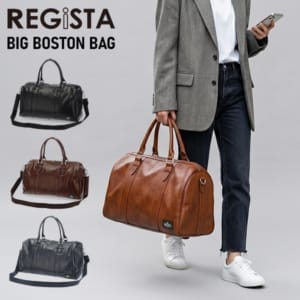 �쥸���� REGiSTA BIG BOSTON BAG �ܥ��ȥ�Хå� ��� �ܥ��ȥ� �� �Хå� ι�� ��ĥ ������� �ե��å���� ���� ���� ��� ��ǥ����� �ե��å���� ��鴶 ι�ԥХå� ������ ���Ф� ���Х� ��
