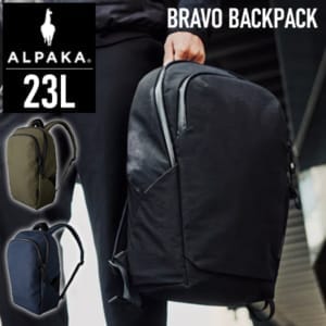 ����ѥ� ALPAKA BRAVO BACKPACK �Хå��ѥå� ���å����å� 23L ���å� �����ȥɥ� ι�� ��ĥ�ȥ�٥� �ӥ��ͥ� �� �Хå� �ե��å���� ���� ���� ���Ф� �����奢�� ��� ��ǥ����� �̳� �̶� �ǥ��Хå���