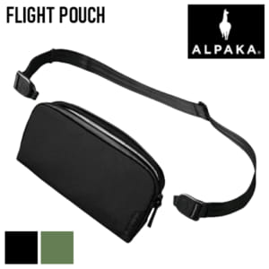 ����ѥ� ALPAKA FLIGHT POUCH ����󥰥Хå� �ݡ��� ����å��Хå� 0.3L ���������Хå� �ȥ�٥� ι�� �ӥ��ͥ� �� �Хå� �ե��å���� ���� ���� ���Ф� �����奢�� ��� ��ǥ����� �ǥ��Хå� ��
