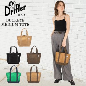 �ɥ�ե��� Drifter BUCKEYE MEDIUM TOTE �Хå����� �ߥǥ�����ȡ��ȥХå� �ߥǥ�����Хå� ���� ���ݤ� ���� ���� ���� ����ץ� ������� ��˥��å��� �ץ쥼��� ���ե� ��
