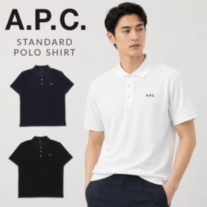 �����ڡ����� A.P.C ����������� �ݥ������ STANDARD POLO SHIRT Ⱦµ�ݥ� �ɽ����� ̵�ϥݥ� ���ޡ������� �ä��� �١����å� �����奢�� ��� ����ץ륹������ ���ե� �ץ쥼��� ��