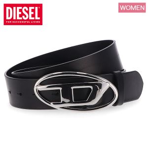 [��������̵��] �ǥ������� DIESEL �����Х�D ���� �٥�� OVAL D LOGO B-1DR W belt �쥶���٥�� ��ǥ����� ������ơ��� �쥶�� �ܳ� �� ������ ���ե� �ץ쥼��� �����奢�� ���ȥ꡼�� ��鴶 �ե��å���� ������� ��