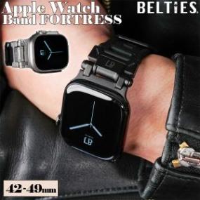 ���åץ륦���å� Apple Watch �Х�� �ե����ȥ쥹 BELTIES �٥�ƥ����� �٥�� ���ꥳ�� 42mm 44mm 45mm 46mm 49mm �᥿�� ��� ��ǥ����� �򴹥Х�� ������� ����ץ� �ӥ��ͥ� ���ե� �ץ쥼��� ��