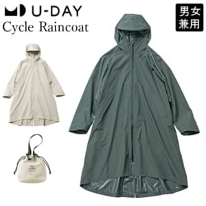 U-DAY �桼�ǥ� ��������쥤�󥳡��� �쥤�󥦥��� �쥤��ݥ���� ��Ǽ���դ� ��ž���� ���� ���� �������к� �̶� �̳� �˽����� ��ͥ����奢�� ����ѥ��ȼ�Ǽ ���� Cycle Rain Coat  ��