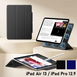 ESR REBOUND �ޥ��ͥåȵ��弰 Smart Folio������ iPad Air 13 / iPad Pro 12.9 �����ޤꥹ����� ���� ���� ������߷� Pencil�ݸ� �����ȥ��꡼�� ���֥�åȥ��Сݡ������� iPad���������꡼ ��������������  ��