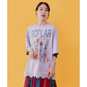 �����顼 ScoLar �����顼�����륺 �졼���դ�T����� 162672 �ȥåץ� ȾµT����� ��ǥ����� �졼�� ���Ǻ��ڤ��ؤ� ���� ���襤�� ������� ��ä��� �����С������� �η����С� ��