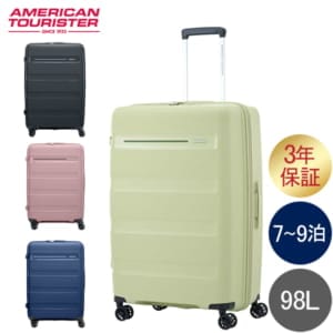 ����ꥫ��ġ��ꥹ���� American Tourister ��ͥå��� LINEX E SPINNER 76/28 TSA �����ĥ����� L������ 7��9�� 98L ����꡼�Хå� ����꡼������ ι�� ��ĥ ���� ���� �ȥ�٥� ��� ��ǥ����� ��
