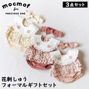 �⥯��� mocmof �ֻɤ��夦�ե����ޥ륮�եȥ��å� Flower Embroidery Gift Set 3�����å� �إ��Х�� ������ �֥�� �٥ӡ��� �֤���� ������� ���襤�� ���� 622-670011 ��