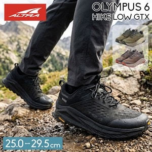 ����ȥ� ALTRA �ɿ� �������å� �ϥ����󥰥��塼�� ��� �����ѥ� 6 �ϥ��� ���� GTX MEN'S OLYMPUS 6 HIKE LOW GTX �ȥ�å��󥰥��塼�� GORE-TEX �����ƥå��� �ϥ����� �ȥ�å��� �л� ���������� ��