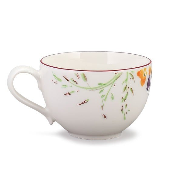 Villeroy&Boch マリフルールプレート＋ティーカップ4客【新品】 Villeroy&Boch マリフルールプレート＋ティーカップ4客【新品】