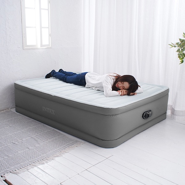 正規販売店】 インテックス Intex エアーベッド ダブル 電動