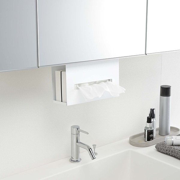 ⭐️ ティッシュケース ペーパータオルケース　キッチン/洗面所/浴室/オフィス ティッシュケース 洗面戸棚下ペーパーボックスホルダー tower