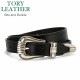 �ȥ꡼�쥶�� TORY LEATHER �٥�� �쥶�� ����С� �ӥå� �Хå��� SilverBits and Buckle �� �Хå��� ��� ��ǥ����� �˥å��� 2193 ��