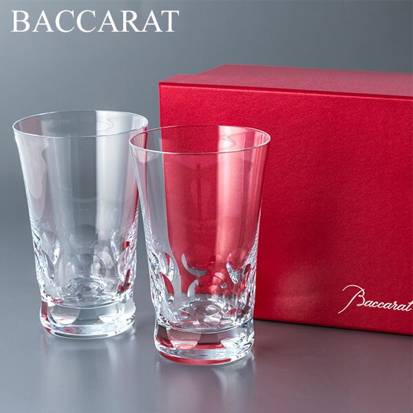 Baccarat（バカラ） ベルーガ ペアグラス ハイボールグラス （2個 ...