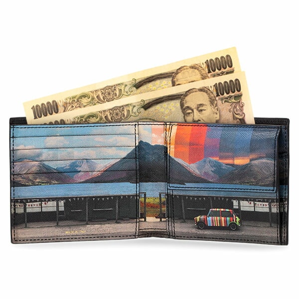 ݡ륹ߥ PAUL SMITH ޤ    ֥å KMINTI 4833 Men Wallet Billfold Cn ߥ˥ѡ եå 