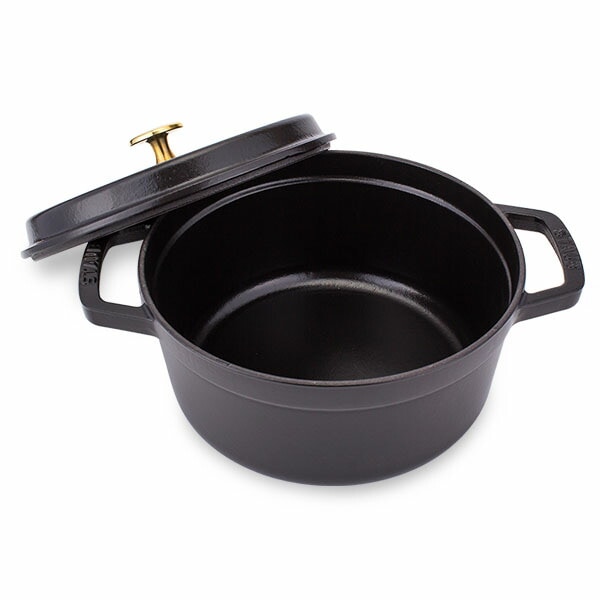 訳あり】ストウブ 鍋 Staub ピコ・ココット ラウンド 22cm 両手鍋