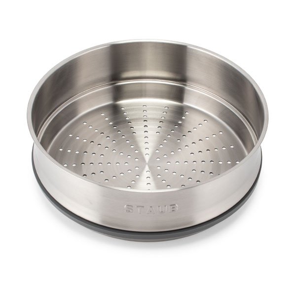 Staub ストウブ　ラウンド　22センチ鍋　蒸し器付き 楽天市場】ストウブ 蒸し 22の通販