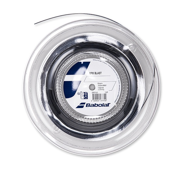 Babolat - バボラ ブラスト ロールガット 1.25mm/200m バボラ Babolat RPMブラスト 硬式テニス ガット 200mロール RPM