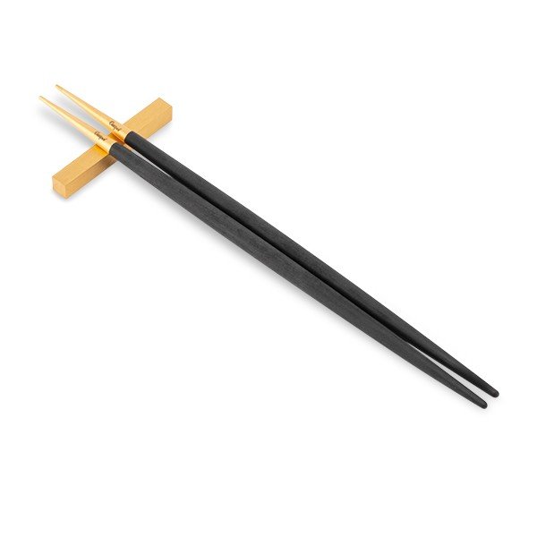 �����ݡ��� Cutipol GOA ���� Ȥ �� Ȥ�֤����å� �֥�å��ߥ������ Chopstick Set Black Gold ��Ȥ ����åץ��ƥ��å� ���ȥ�꡼ ��