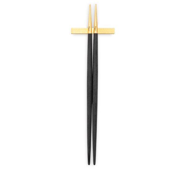 �����ݡ��� Cutipol GOA ���� Ȥ �� Ȥ�֤����å� �֥�å��ߥ������ Chopstick Set Black Gold ��Ȥ ����åץ��ƥ��å� ���ȥ�꡼ ��