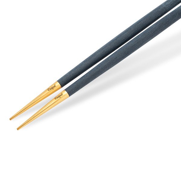 �����ݡ��� Cutipol GOA ���� Ȥ �� Ȥ�֤����å� �֥롼�ߥ������ Chopstick Set Blue Gold ��Ȥ ����åץ��ƥ��å� ���ȥ�꡼ ��