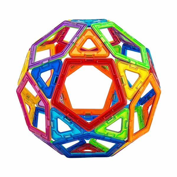 訳あり】知育玩具 マグフォーマー Magformers おもちゃ 62ピース 磁石