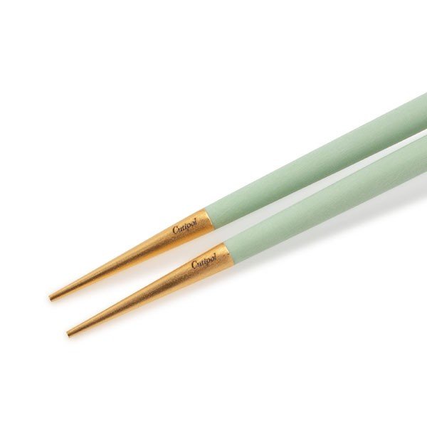 クチポール Cutipol GOA ゴア 箸 ＋ 箸置きセット セラドン