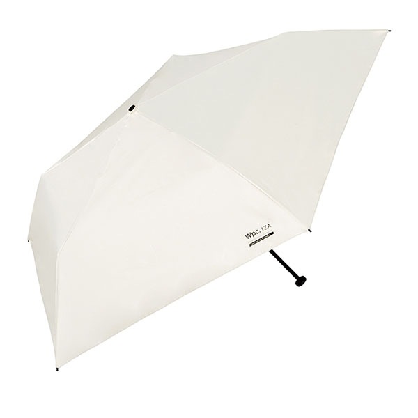 【新品未使用タグ付き】Wpc. UVカット2段折りたたみオフホワイト 50cm Wpc. 折りたたみ日傘 雨傘 IZA ULTRA LIGHT イーザ ウルトラ