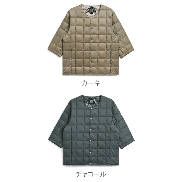 �������� TAION �١����å� ���롼�ͥå���ʬµ �����󥸥㥱�å� ��� TAION-014 �ݲ� �ɴ� �������� ���� ���� ������� ������ ����ץ� �ǥ����� �� �� CREW NECK DOWN 3/4 SLEEVE ��