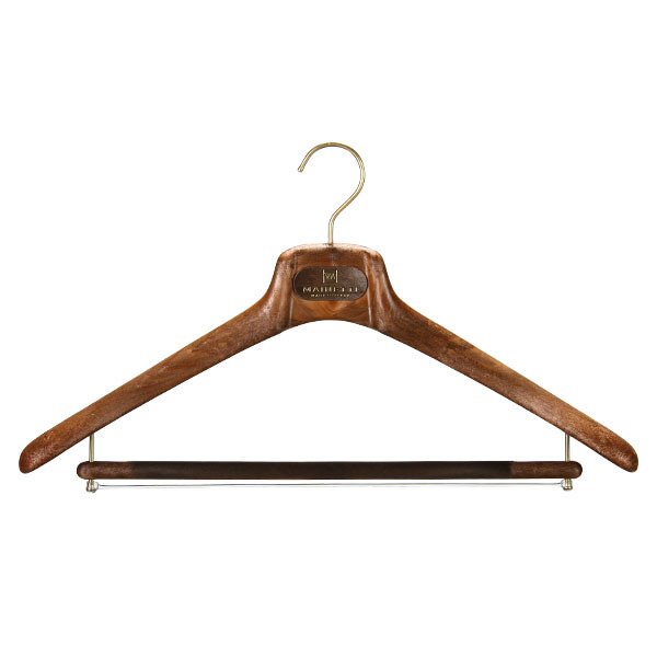 6本セット　MAINETTI マイネッティ 木製ハンガー 40cm 高級仕様 ハンガー マイネッティ Mainetti SAR40CS Hanger サルトリアーレ