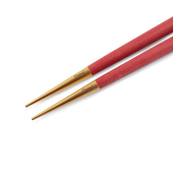 �����ݡ��� Cutipol GOA ���� Ȥ �� Ȥ�֤����å� ��åɡߥ������ Chopstick Set Red Gold ��Ȥ ����åץ��ƥ��å� ���ȥ�꡼ ��