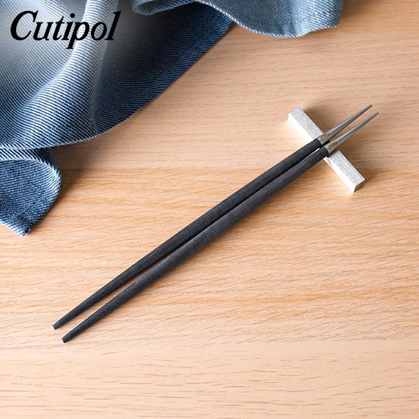 �����ݡ��� Cutipol GOA ���� Ȥ �� Ȥ�֤����å� �֥�å� Chopstick Set Black Stainless ��Ȥ ����åץ��ƥ��å� ���ȥ�꡼ ��