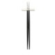 �����ݡ��� Cutipol GOA ���� Ȥ �� Ȥ�֤����å� �֥�å� Chopstick Set Black Stainless ��Ȥ ����åץ��ƥ��å� ���ȥ�꡼ ��