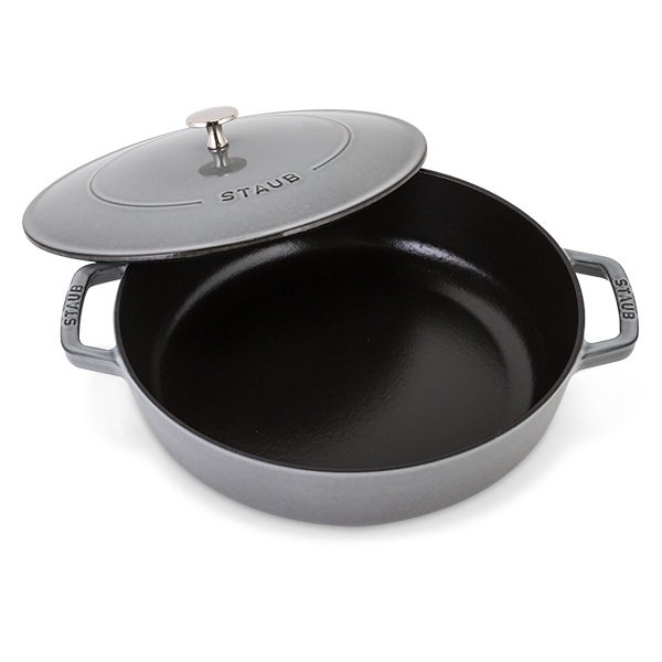 ストウブ 鍋 Staub ブレイザー ソテーパン 28cm IH対応 ホーロー鍋