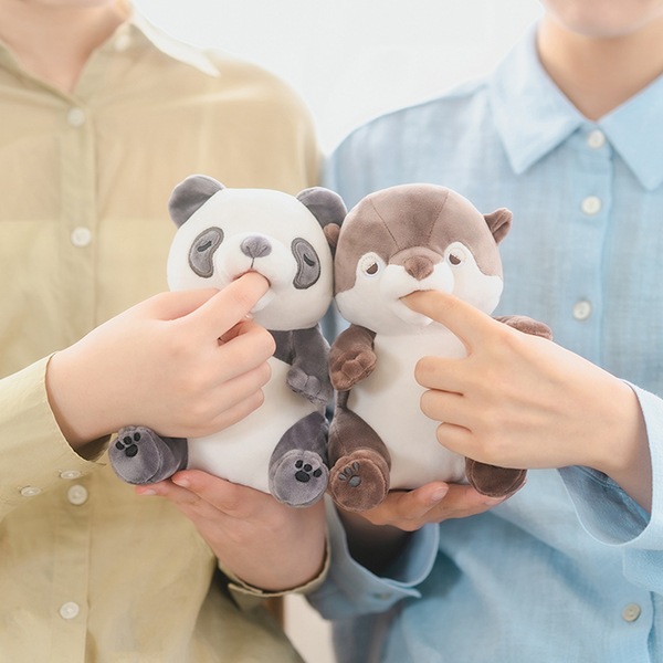 甘噛みハムハム ねむねむアニマルズ ユカイ工学 YUKAI 癒し ぬいぐるみ