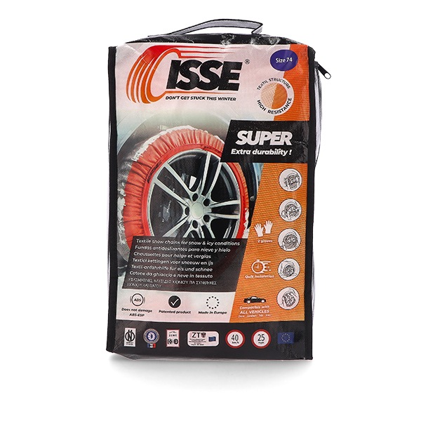 イッセ ISSE 布製 タイヤチェーン スーパー スノーソックス SUPER SNOW