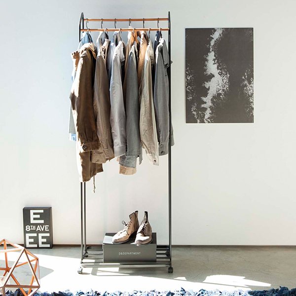 ハンガーラック キャスター付き コートハンガー tower タワー 山崎実業