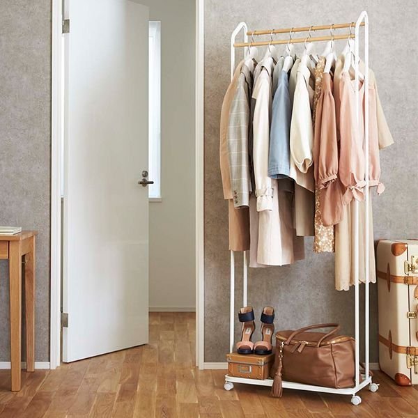 tower 山崎実業　コート ハンガーラック キャスター付き ハンガーラック キャスター付き コートハンガー tower タワー 山崎実業