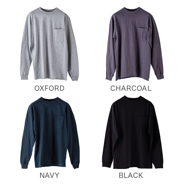 グッドウェア Goodwear ロンT 長袖Tシャツ ロングTシャツ クルーネック