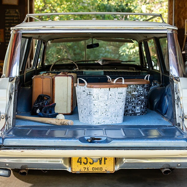 スタックストー バケット Mサイズ ピーナッツ 25L スヌーピー 収納