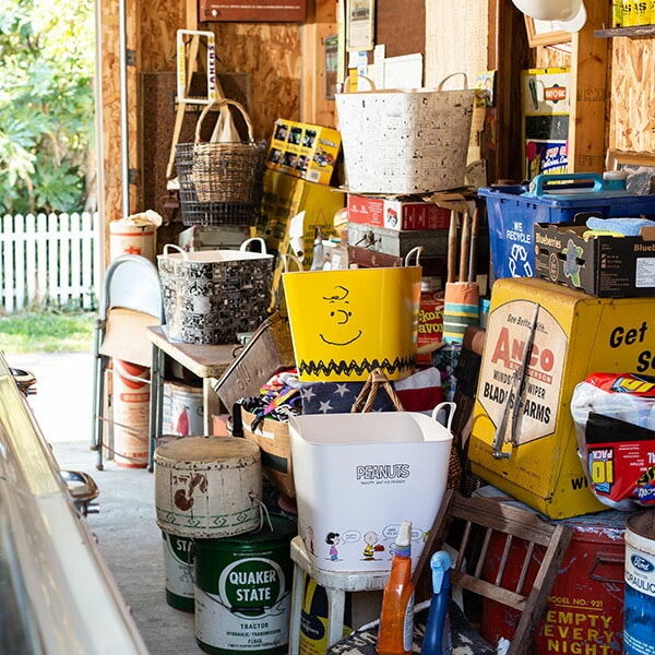 スタックストー　バケットM 4点セット　スヌーピー　収納　ケース baquet（stacksto.） スタックストー バケット Mサイズ 25L スヌーピー