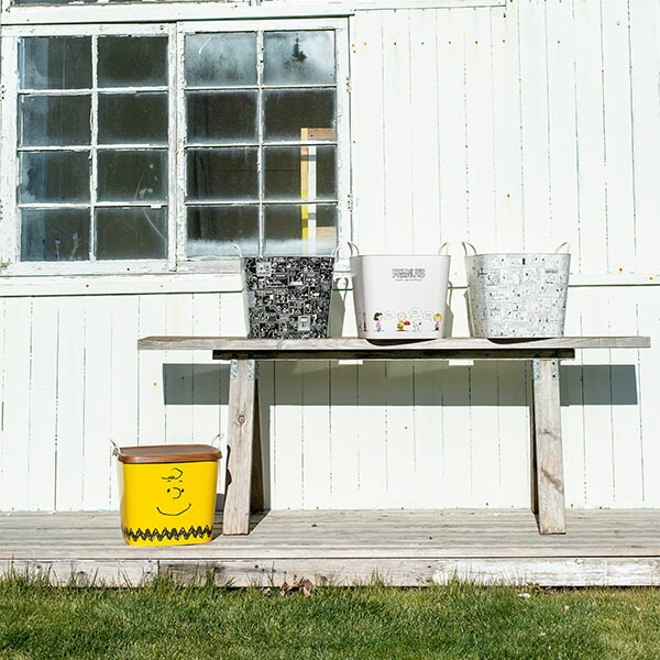 スタックストー バケット Mサイズ ピーナッツ 25L スヌーピー