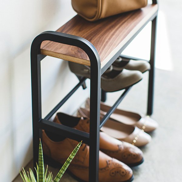 シューズラック 玄関ベンチ 立ちやすいベンチシューズラック tower
