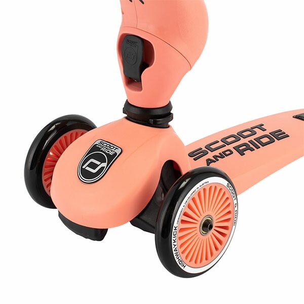 【屋外未使用】SCOOT AND RIDE ピーチ Amazon.com: Scoot & Ride 2-in-1 Ride-On & Stand Kids Scooter