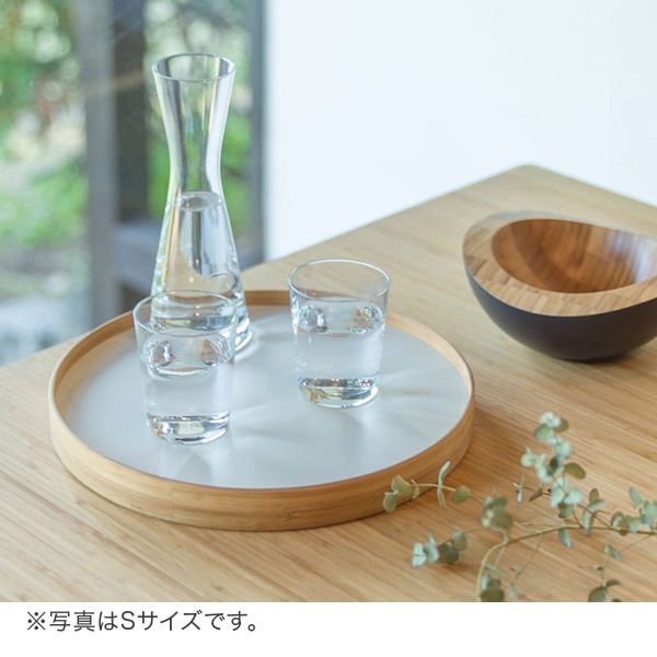 テオリ Teori エントレー エントレイ 白黒リバーシブル お盆 EN TRAY L