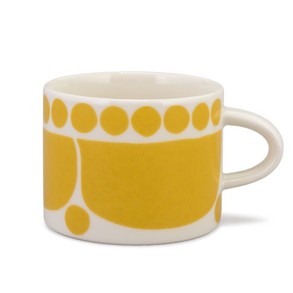 ����ӥ� Arabia �ޥ����å� ����̥󥿥� 280mL Sunnuntai Cup 1028186 / 6411801006391 ���� ���� Yellow White ������� �̲� ���å���