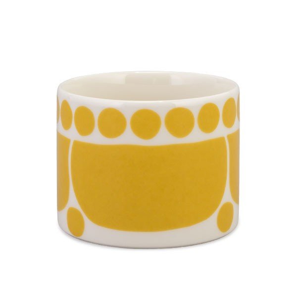 ����ӥ� Arabia �ޥ����å� ����̥󥿥� 280mL Sunnuntai Cup 1028186 / 6411801006391 ���� ���� Yellow White ������� �̲� ���å���