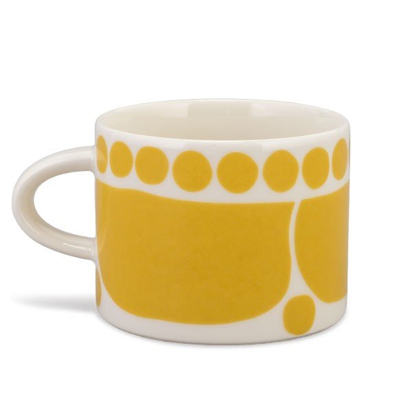 ����ӥ� Arabia �ޥ����å� ����̥󥿥� 280mL Sunnuntai Cup 1028186 / 6411801006391 ���� ���� Yellow White ������� �̲� ���å���