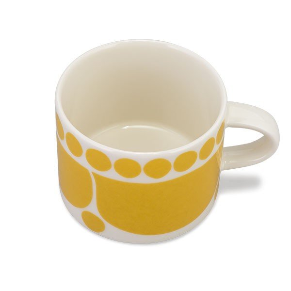 ����ӥ� Arabia �ޥ����å� ����̥󥿥� 280mL Sunnuntai Cup 1028186 / 6411801006391 ���� ���� Yellow White ������� �̲� ���å���