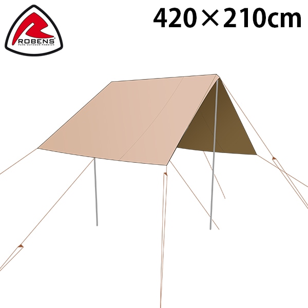 ローベンス　タープ 楽天市場】【4時間クーポン 12/4】ローベンス Tarp 4 x 4 m（トレイル